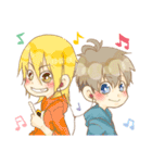 男子高校生スタンプ（個別スタンプ：38）