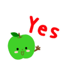 RED＆GREEN☆リンゴの日常カジュアルセット（個別スタンプ：15）