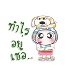 Mr. Osava. I love dog！！ ^_^（個別スタンプ：26）