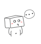 Cubeman falling in love（個別スタンプ：2）