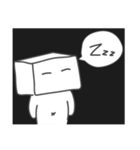 Cubeman falling in love（個別スタンプ：24）