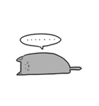 のび～るねこ（個別スタンプ：21）