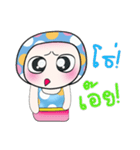 Hello！！ My name is Osava. ^_^（個別スタンプ：7）