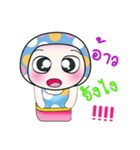 Hello！！ My name is Osava. ^_^（個別スタンプ：16）