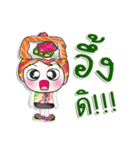 Mr. Yoshi. Love Sushi. ^_^（個別スタンプ：8）