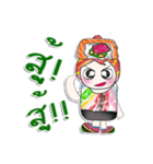 Mr. Yoshi. Love Sushi. ^_^（個別スタンプ：19）