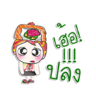 Mr. Yoshi. Love Sushi. ^_^（個別スタンプ：21）