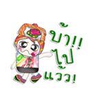 Mr. Yoshi. Love Sushi. ^_^（個別スタンプ：28）