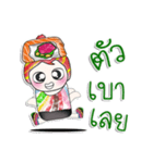 Mr. Yoshi. Love Sushi. ^_^（個別スタンプ：29）