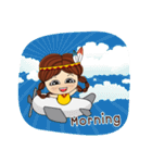 Mona (English)（個別スタンプ：1）