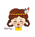 Mona (English)（個別スタンプ：8）