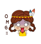 Mona (English)（個別スタンプ：12）