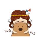 Mona (English)（個別スタンプ：18）