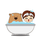 Mona (English)（個別スタンプ：21）
