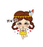 Mona (English)（個別スタンプ：25）