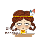 Mona (English)（個別スタンプ：29）