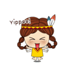Mona (English)（個別スタンプ：33）