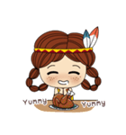 Mona (English)（個別スタンプ：36）