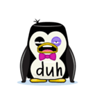 Purple-eye Penguin（個別スタンプ：5）