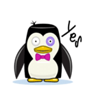 Purple-eye Penguin（個別スタンプ：7）