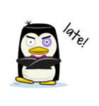 Purple-eye Penguin（個別スタンプ：8）