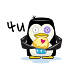 Purple-eye Penguin（個別スタンプ：9）