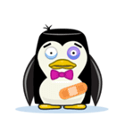 Purple-eye Penguin（個別スタンプ：12）