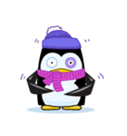 Purple-eye Penguin（個別スタンプ：14）