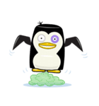 Purple-eye Penguin（個別スタンプ：15）