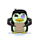 Purple-eye Penguin（個別スタンプ：16）