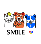 Three color blocks mascots（個別スタンプ：39）