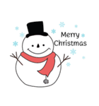 MN Girl (Christmas ＆ New Year)（個別スタンプ：1）