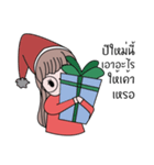 MN Girl (Christmas ＆ New Year)（個別スタンプ：5）