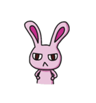 Sassy Pink Bunny(English version)（個別スタンプ：11）