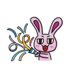 Sassy Pink Bunny(English version)（個別スタンプ：20）