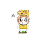 ...Mr. Tamura and dog..^_^（個別スタンプ：16）