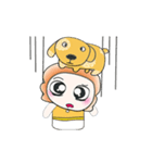 ...Mr. Tamura and dog..^_^（個別スタンプ：20）