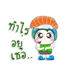 Mr. Kikyo. I love Sushi. ^_^（個別スタンプ：26）