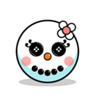 Snoji Face Stickers - Winter Emoji Meme（個別スタンプ：1）