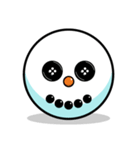 Snoji Face Stickers - Winter Emoji Meme（個別スタンプ：2）