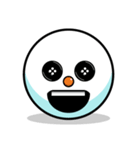 Snoji Face Stickers - Winter Emoji Meme（個別スタンプ：4）