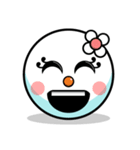 Snoji Face Stickers - Winter Emoji Meme（個別スタンプ：5）