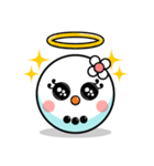 Snoji Face Stickers - Winter Emoji Meme（個別スタンプ：7）