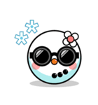 Snoji Face Stickers - Winter Emoji Meme（個別スタンプ：11）