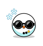 Snoji Face Stickers - Winter Emoji Meme（個別スタンプ：12）