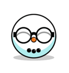 Snoji Face Stickers - Winter Emoji Meme（個別スタンプ：14）