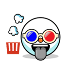 Snoji Face Stickers - Winter Emoji Meme（個別スタンプ：16）