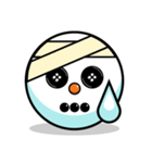 Snoji Face Stickers - Winter Emoji Meme（個別スタンプ：28）