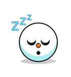 Snoji Face Stickers - Winter Emoji Meme（個別スタンプ：30）