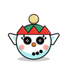 Snoji Face Stickers - Winter Emoji Meme（個別スタンプ：36）